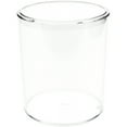 thumbnail image 1 of Pioneer Plastics 282C Clear Round Plastic Container, 4.0625" W x 4.75" H, Pack of 12, 1 of 4