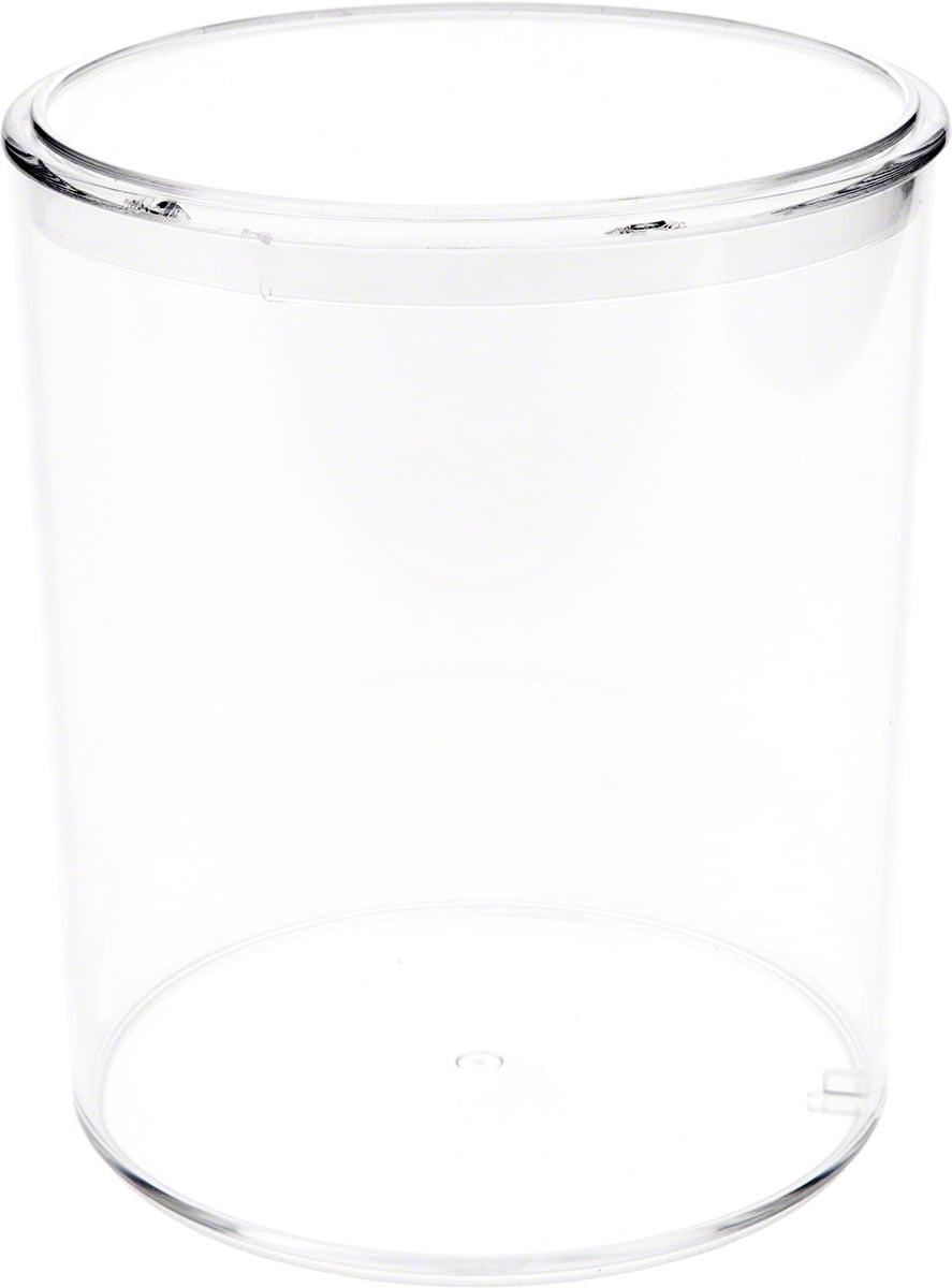 60346-001-02 1/4 Gallon Round Plastic Container IPL Commercial
