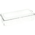 thumbnail image 1 of Pioneer Plastics 398C Clear Rectangular Plastic Container, 11.75" W x 4.875" D x 2.4375" H, 1 of 3
