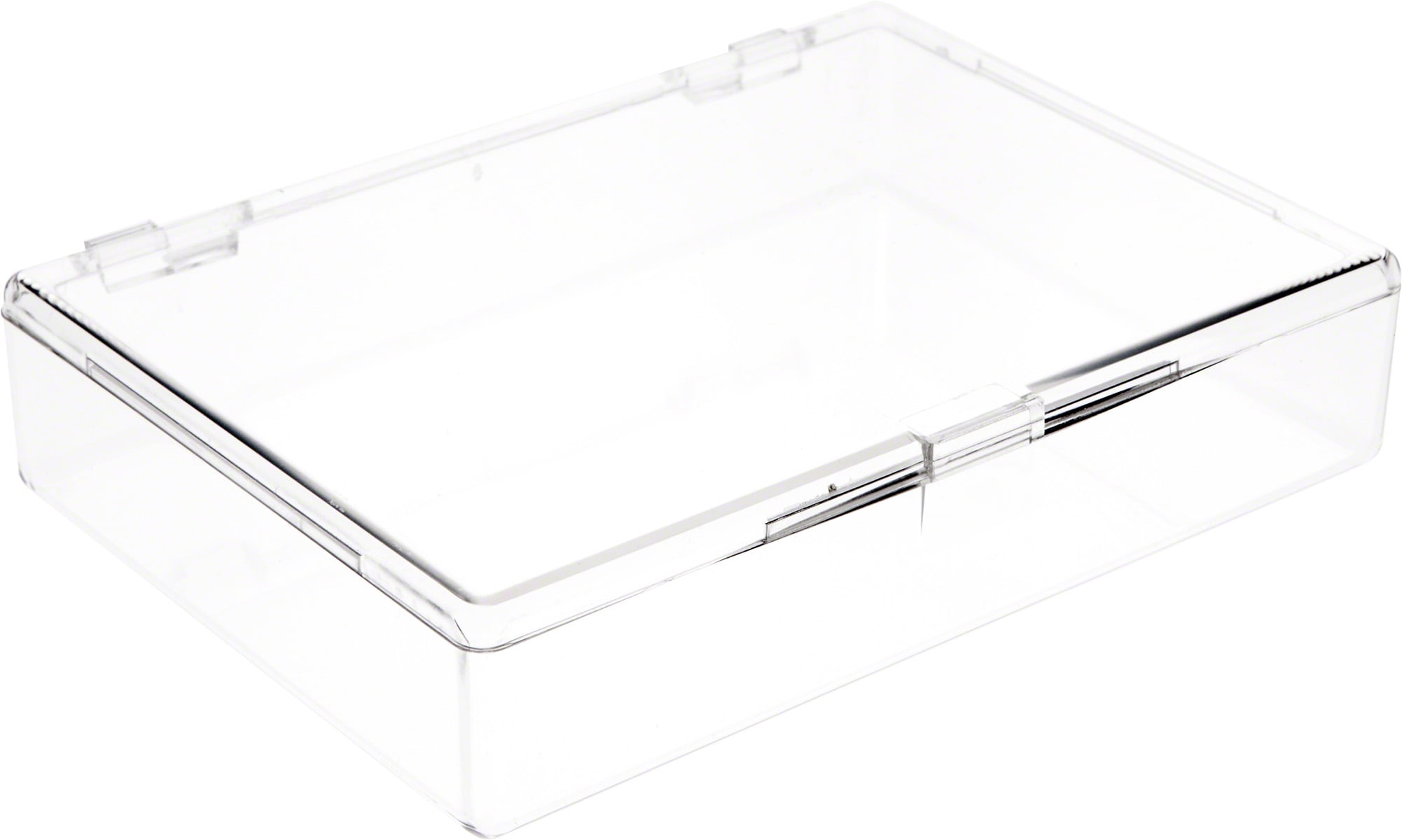 Pioneer Plastics 289C Clear Round Plastic Container with Pinch