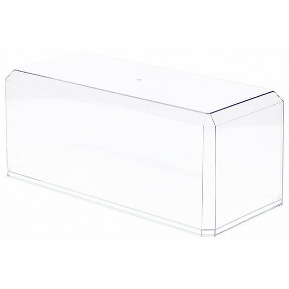 Pioneer Plastics 576C Clear Plastic Beveled Edge Display Case, 6" W x 7" D x 15.5" H (Mailer Box), Pack of 2