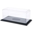 thumbnail image 1 of Pioneer Plastics 576CPBASE-UV Clear Plastic Football Display Case (UV Resistant), 15.5" W x 7" D x 6" H, Pack of 2, 1 of 3