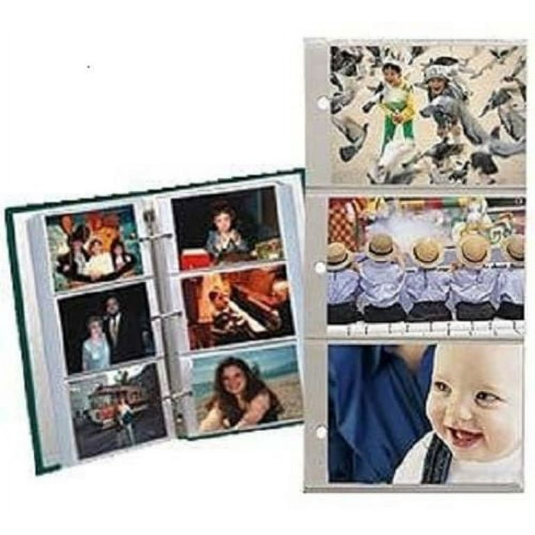 Pioneer Refill Pages for 3-Ring Photo Albums, Holds 4 x 6 Photos, Pack of  5 Pages RST-6 