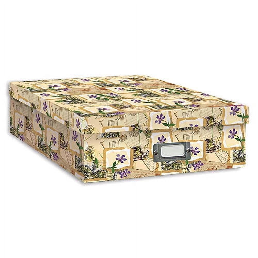 Pioneer Scrapbooking Storage Box (Printed Designs) Paris Postale