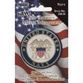 thumbnail image 1 of Pioneer Self-Adhesive Metal Military Medallion Navy, 1 of 2