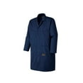 thumbnail image 1 of Pioneer Shop & Garage Work Coat - 4 Pockets - Action Back - Snap Double Placket Closure - for Mechanics - Navy, 1 of 8