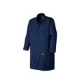 thumbnail image 1 of Pioneer Shop & Garage Work Coat - 4 Pockets - Action Back - Snap Double Placket Closure - for Mechanics - Navy, 1 of 8