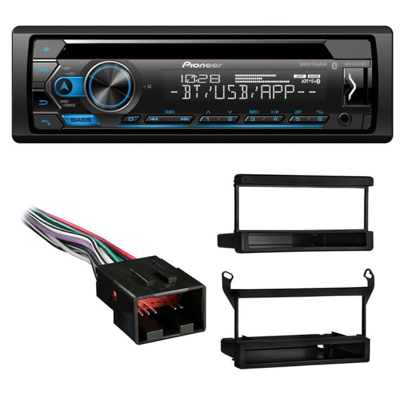 Pioneer Single DIN CD w/ Bluetooth Car Stereo Upgrade for 1998-2011 ...