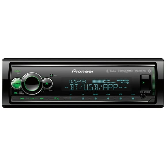 Pioneer Single-DIN In-Dash Digital Media Receiver with Bluetooth, HD Radio, and SiriusXM Ready