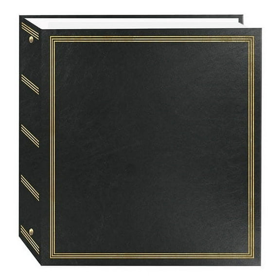 Pioneer TR-100 Self Adhesive Magnetic 3-Ring Photo Album Black