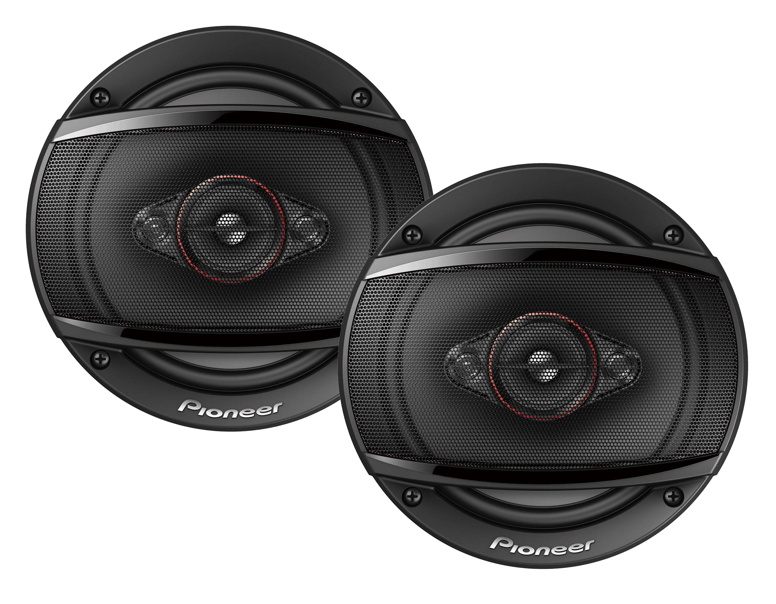 Pioneer TS-600M 6-1/2" 4-Way Full Range Coaxial Car Stereo Speakers, 320W Max Power - image 1 of 5