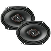 Pioneer TS-800M 6" x 8" - 4-way 350 W Max Power | 11mm Tweeter and 11mm Super Tweeter and 1-5/8" Cone Midrange | Coaxial Speakers Sold in Pairs