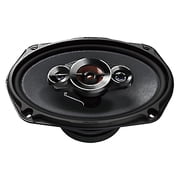 Pioneer - TS-A Series 6" x 9" 4-Way Component Speakers Pair - Black