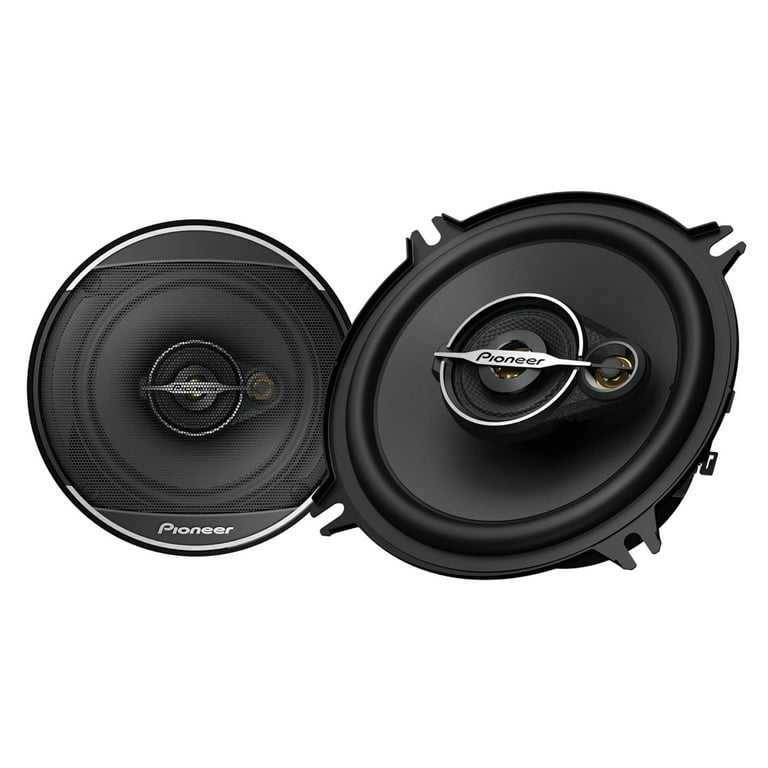 Pioneer スピーカー ブラック Pioneer TS-A1371F 5.25” - 3-way, 300 W Max Power, Carbon