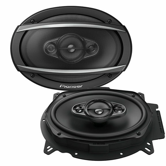 PIONEER TS-A6960F 450W MAX 6" X 9" 4-WAY 4-OHM STEREO CAR AUDIO COAXIAL SPEAKERS