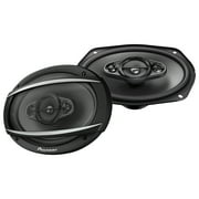 Pioneer TS-A6967S A-Series 6x9" 4-Way 450 Watts Max Power Black Car Audio Speakers Pair