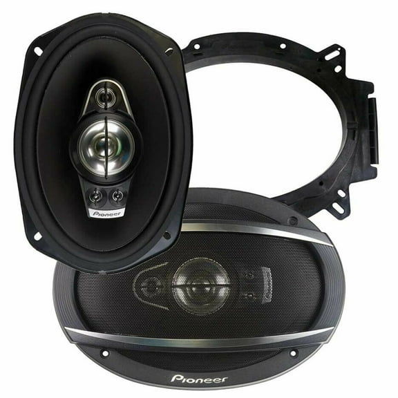 Pioneer TS-A6970F 5 Way 600 Watts 6" x 9" A-Series Coaxial Car Speakers