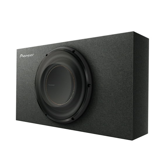 Pioneer TS-D10LB 10" - 1300 W Max Power, Single 2 Voice Coil, Sealed Enclosure, Aramid Fiber IMPP