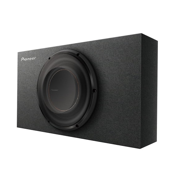 Pioneer TS-D10LB 10" - 1300 W Max Power, Single 2 Voice Coil, Sealed Enclosure, Aramid Fiber IMPP