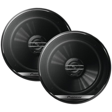 Pioneer - 6-1/2" 2-Way Car Speakers with Mica-Filled IMPP Cones (Pair) - Black