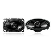 Pioneer TS-G4620S 4x6" 2-way, 200w Max Power Car Audio Speakers -Pair Bundle