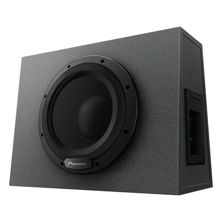 Pioneer - 10" Active Sealed subwoofer w/built-in amplifier - Black
