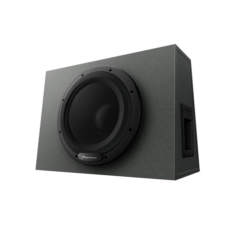 Pioneer 1,300-Watt Subwoofer with Built-in Amp, Black