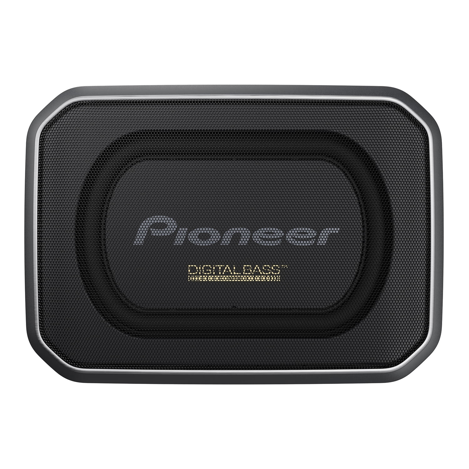Pioneer TS-WX140DA 8-In. x 5.25-In. 170-Watt Compact Active Subwoofer with Wired Bass Remote