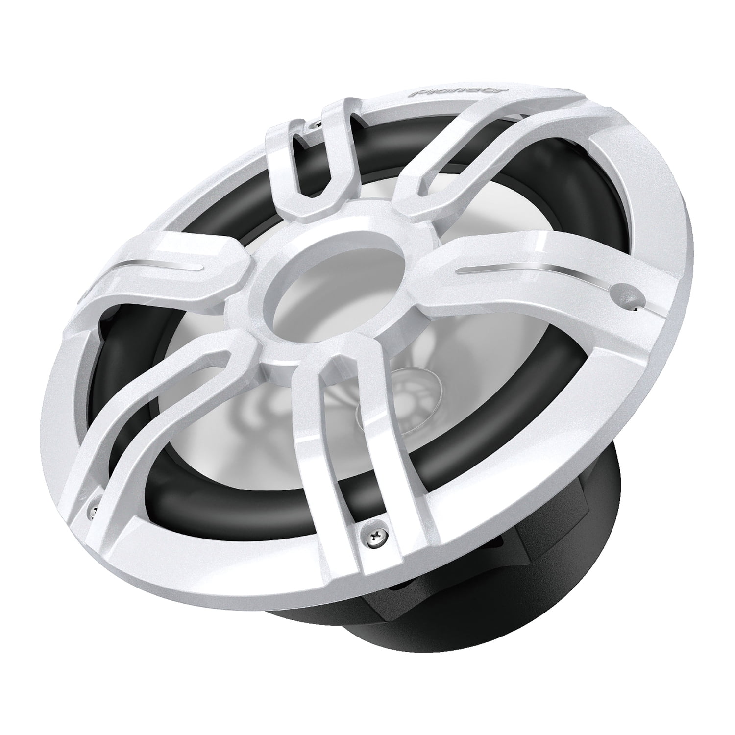 Pioneer TSME100WS 10-inch 900w Max Power IPX7 Rated Sports Grille Design Marine Subwoofer