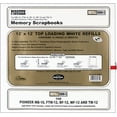 thumbnail image 1 of Genuine Pioneer Clear White 12x12 top-loading refill pack w page inserts for your scrapbooks - 12x12, 1 of 3