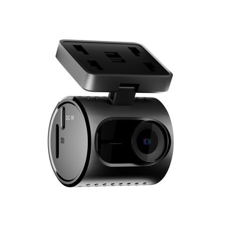 Pioneer - Compact dash camera with 1.5K resolution and a 120° wide-angle view - Black