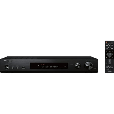 Pioneer - 5.1-Ch. Network-Ready 4K Ultra HD and 3D Pass-Through HDR Compatible A/V Home Theater Receiver - Black