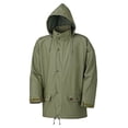thumbnail image 1 of Pioneer Waterproof Oil-Resistant Rain Jacket for Men - Work Rain Gear - Khaki Green, 1 of 2