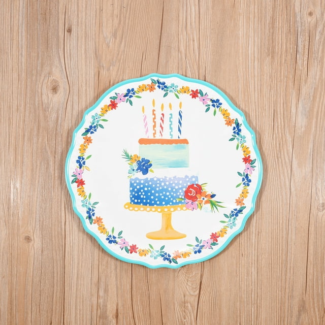 Pioneer Woman 14-inch Birthday Platter Assortment