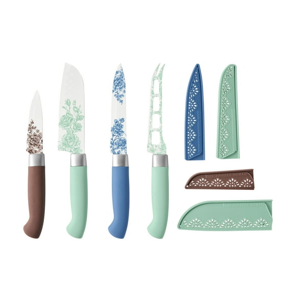 The Pioneer Woman Agatha 4-Piece Stainless Steel Utility Knife Set
