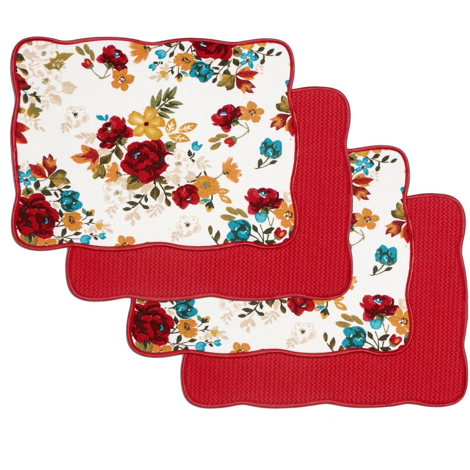 Stand Mixer Slider Mat - Pioneer Woman Mazie Fabric – Dalisay Design Fabrics