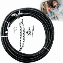 Flex-Shaft Sewer Descaling Chain,Tube Cleaning Knocker,Multi-Purpose PVC Pipe Maintenance Tool,Drain Clog Remover,Pipe Cleaner Dredging Tool,Flexible Hair Tool Drain Opener for Toilets