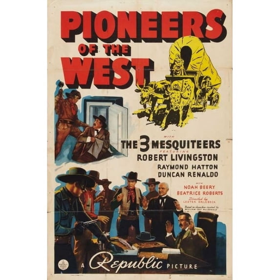 Pioneers of the West Movie Poster Print (27 x 40) - Item # MOVCB69453