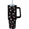 thumbnail image 1 of Pionism 40 oz Cute Sloth Insulated Tumbler Glass, 1 of 6