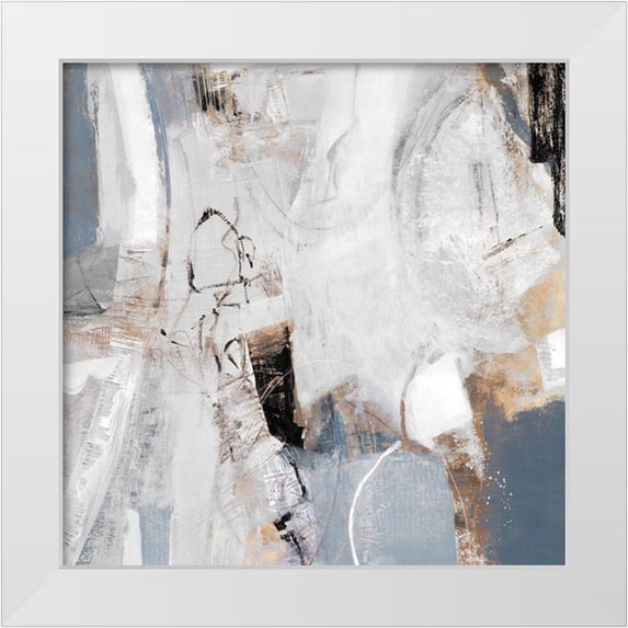 Piovan, Maurizio 20x20 White Modern Wood Framed Museum Art Print Titled - Clear Call I