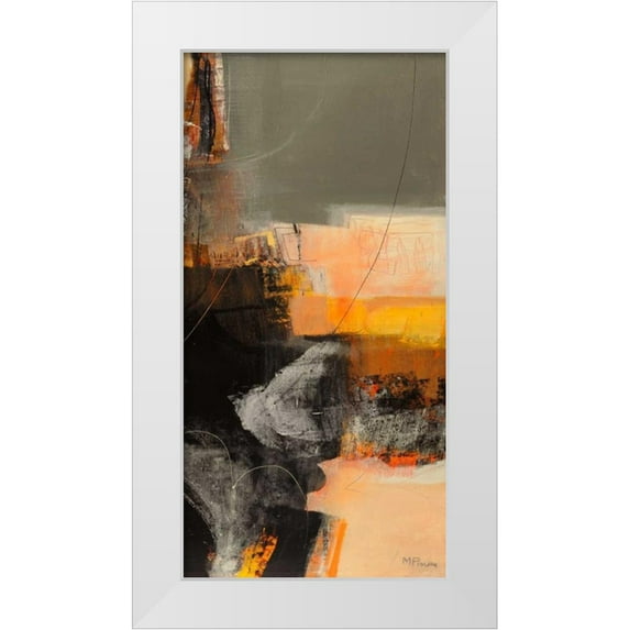 Piovan, Maurizio 9x14 White Modern Wood Framed Museum Art Print Titled - Nuovi incontri III
