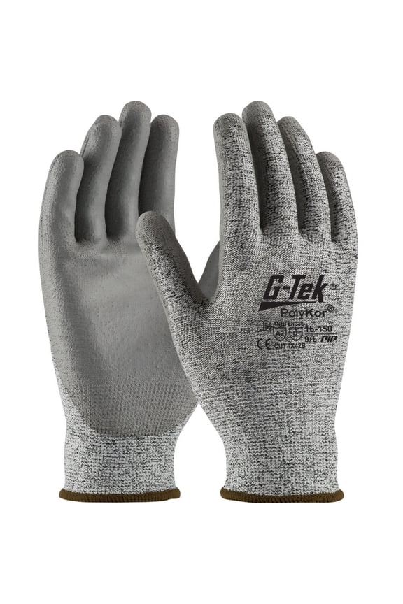 Products Gloves Salt And Pepper Seamless Knit G-Tek Polykor Blended 3X 12 Pairs Of Gloves