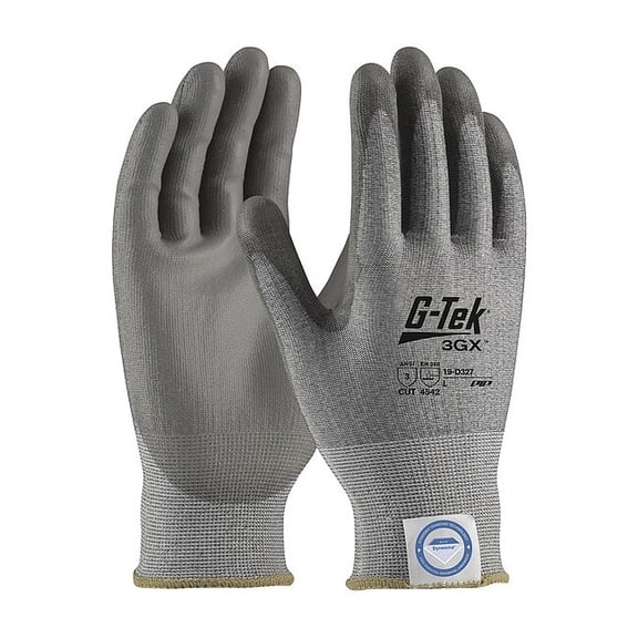 Pip Cut-Resistant Gloves,L,9" L,PR,PK12 19-D327/L