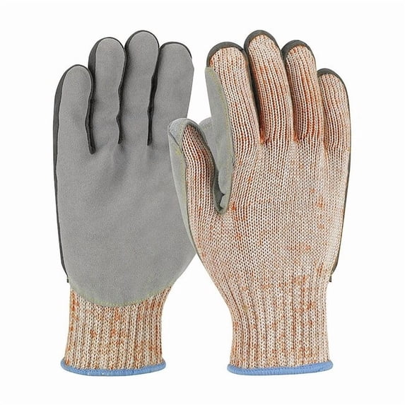 Pip Leather Gloves, Cut Level A9 ,Uncoated ,None ,S 1 PR 09-H550SLPV/S