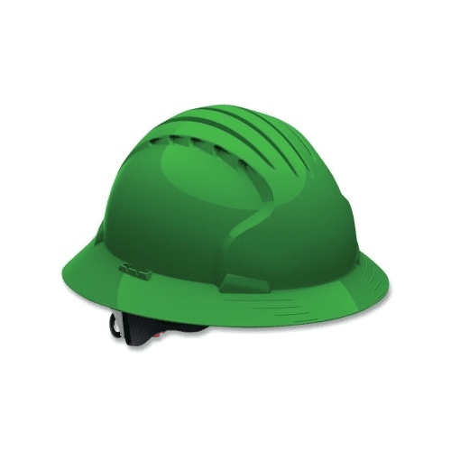 Pip Evolution? Deluxe 6161 Hard Hat, Non-Vented, Os, Green - 10 per CA - 280EV616130