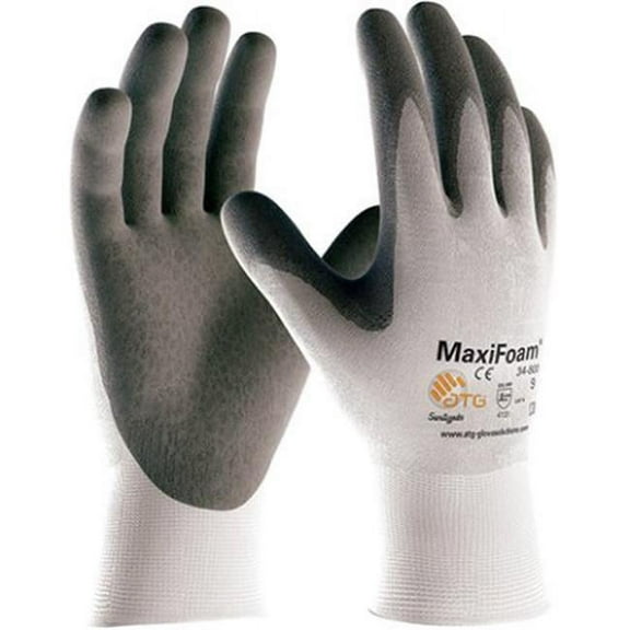 Pip Glove 34-800VXL Nitrile Glove Maxifoam Premium, Grey - Extra Large