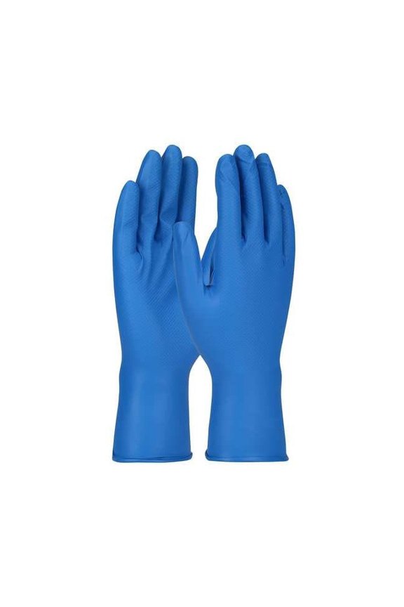 Pip Disposable Gloves, Blue, L, 9, PK48 67-308/L