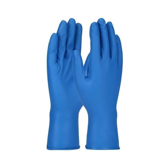Pip Disposable Gloves, Blue, 3XL, 12, PK48 67-308/XXXL