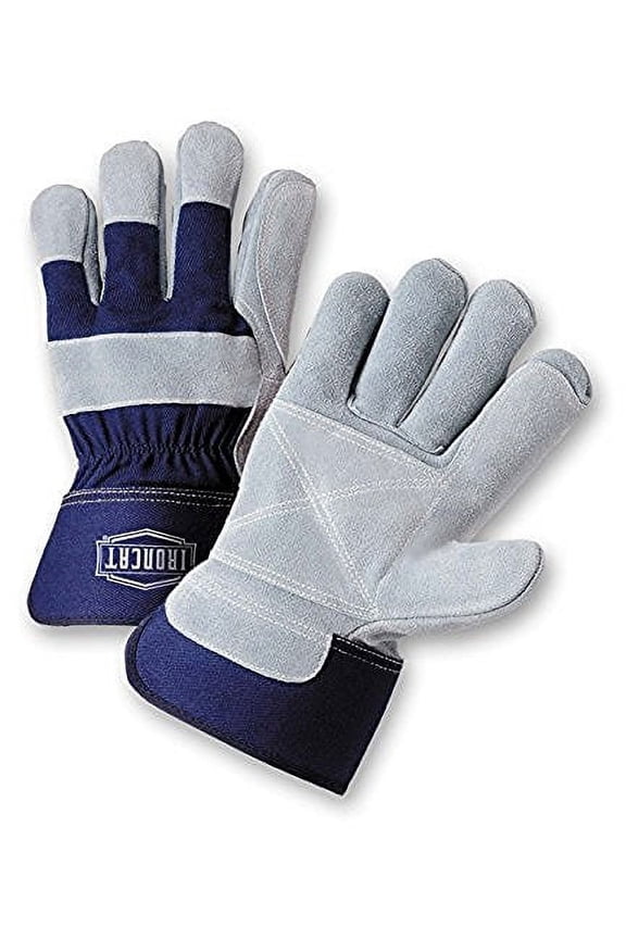 Pip Heavy Split Gloves,Leather,L,PK12 IC5DP/L