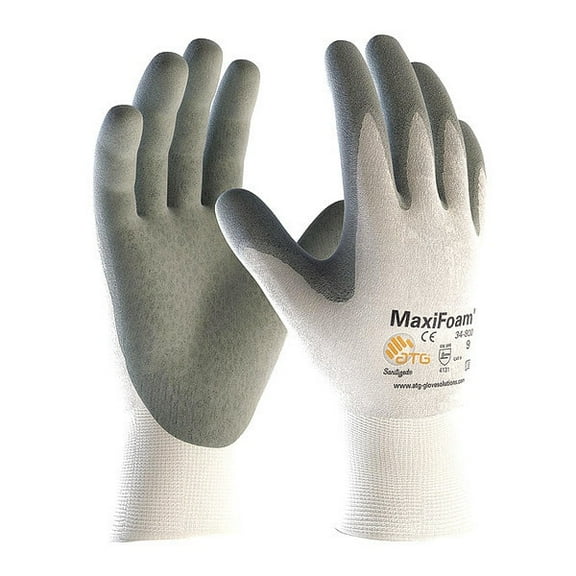 Pip Nitrile Foam Coated Gloves,ATG,M,PK12 34-800/M